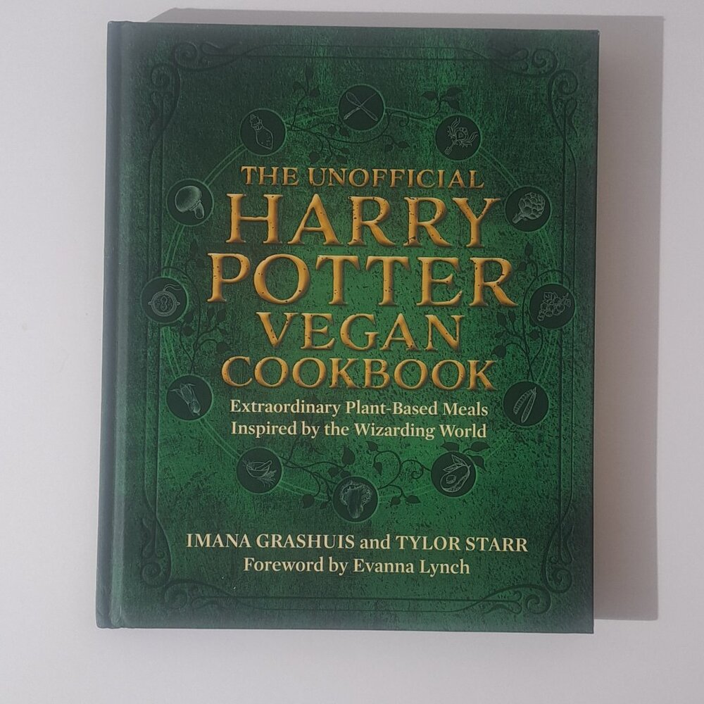 The Unofficial Harry Potter Vegan Cookbook (Hardcover) NEW book